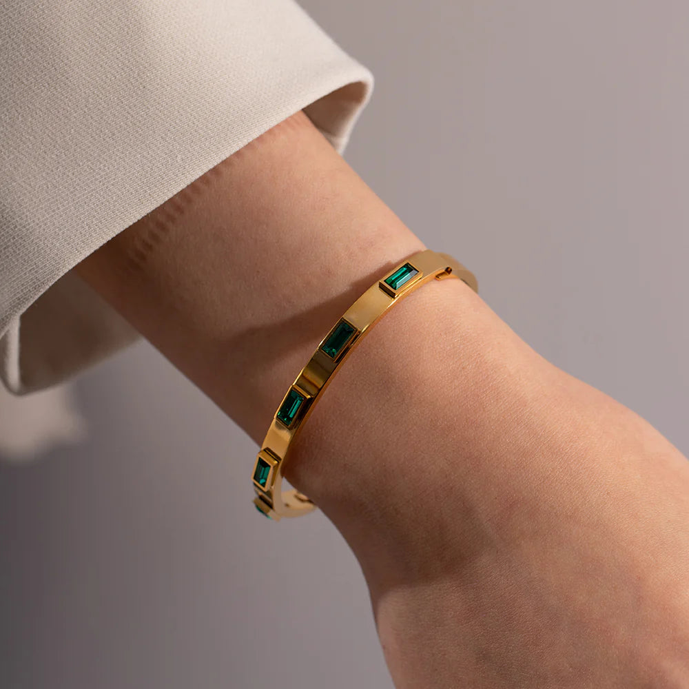 Solara Anti-tarnish Bangle Bracelet