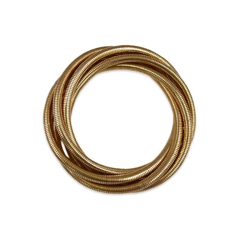 Arm Candy Anti-Tarnish Coil Bracelet