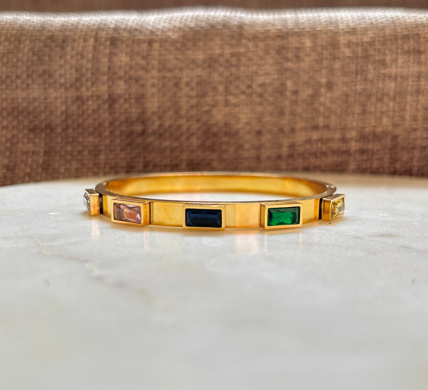 Solara Anti-tarnish Bangle Bracelet