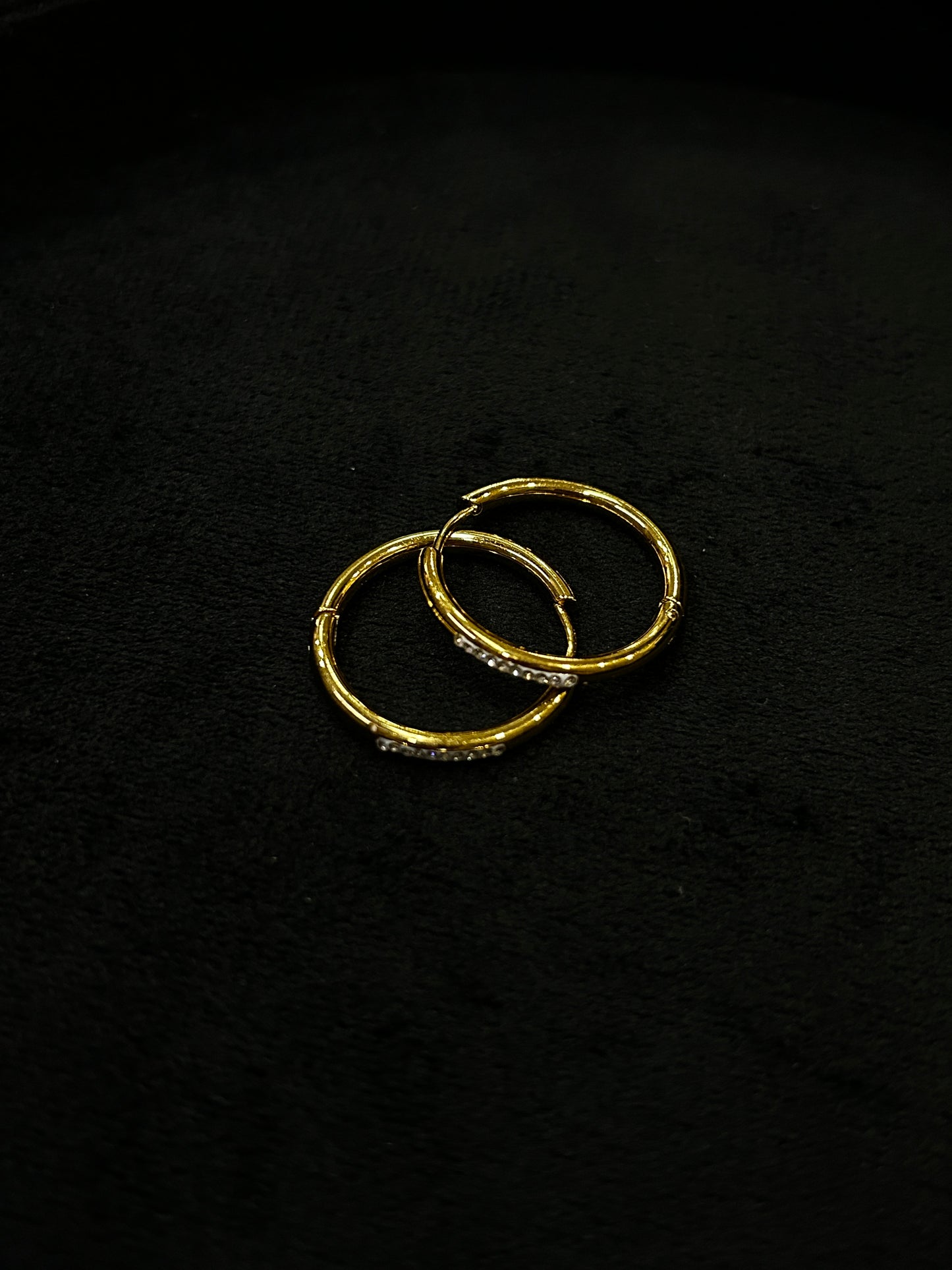 Vesper Gold Hoop Earrings