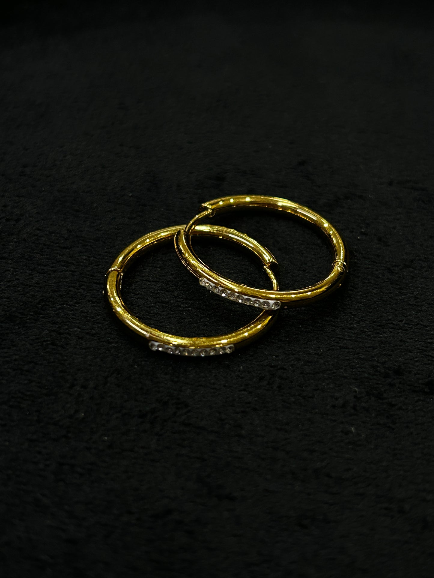 Vesper Gold Hoop Earrings