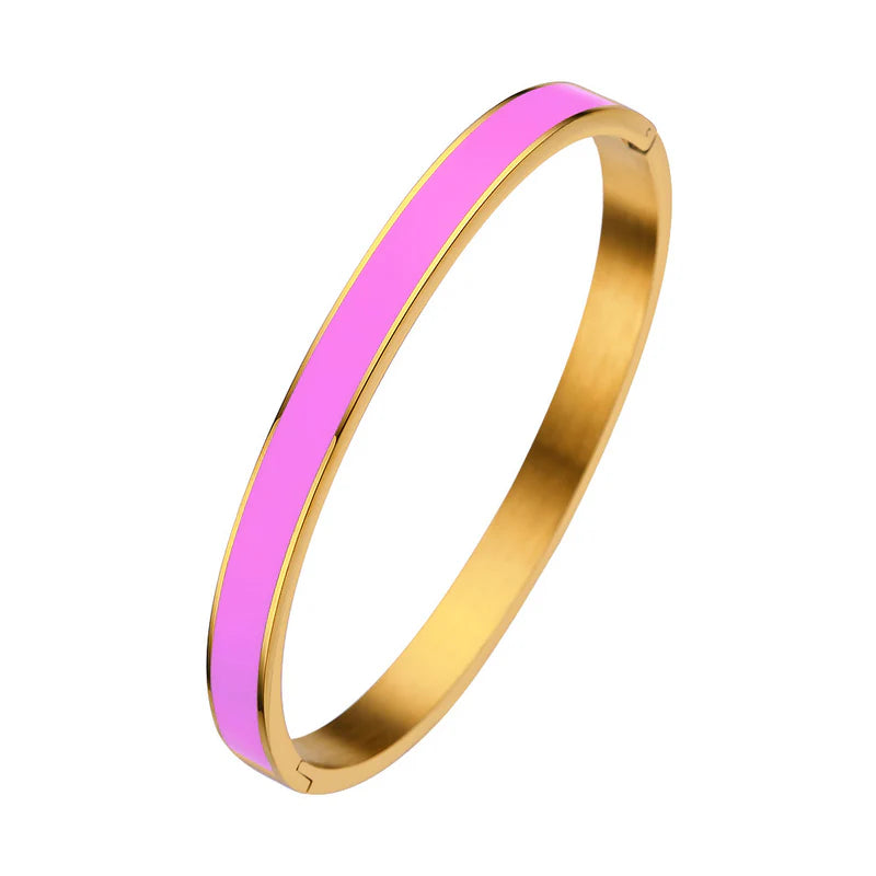 Belle Anti-Tarnish Bangle Bracelet