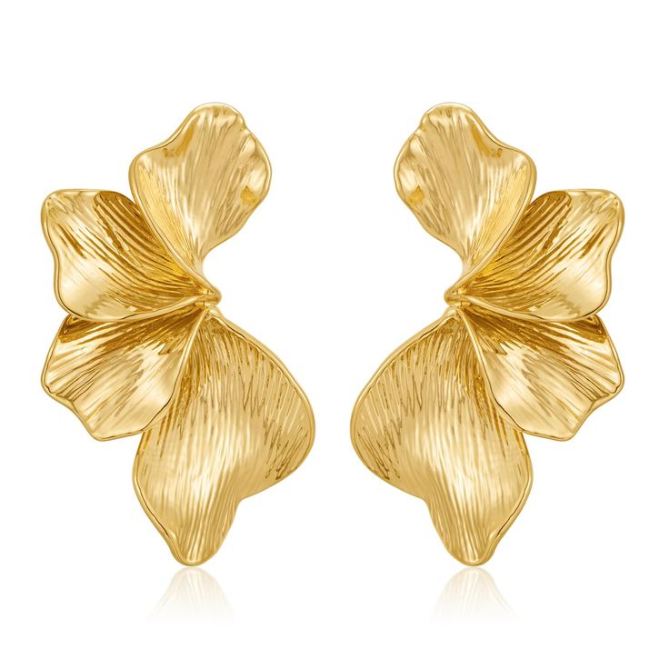 Pétalo Statement Anti-Tarnish Earrings