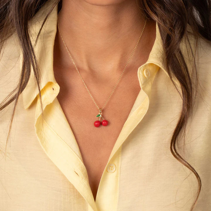 Cerise Anti-tarnish Necklace