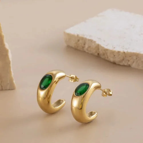 Gilded Ivy Anti-tarnish Earrings