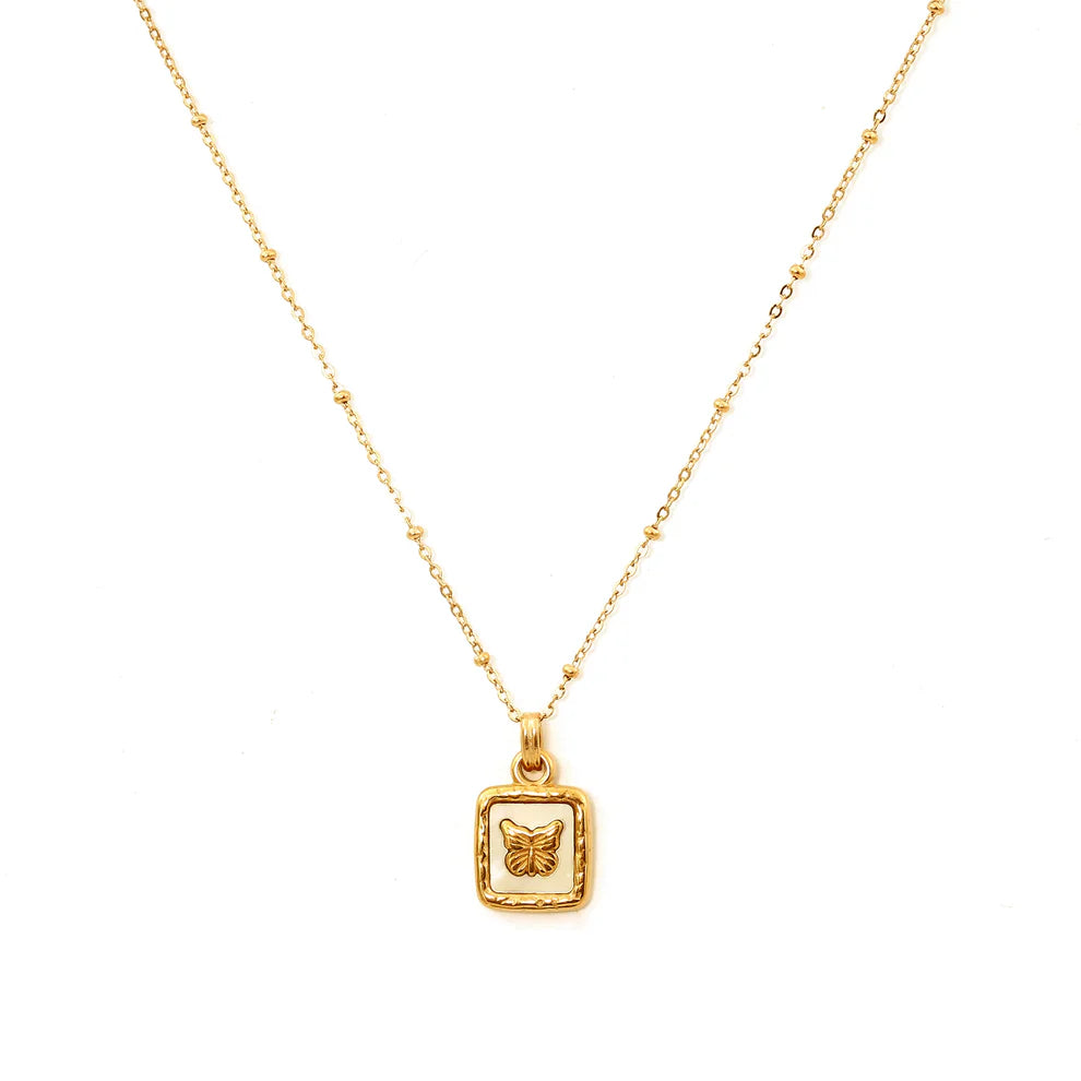 Butterfly Golden Anti-tarnish Necklace