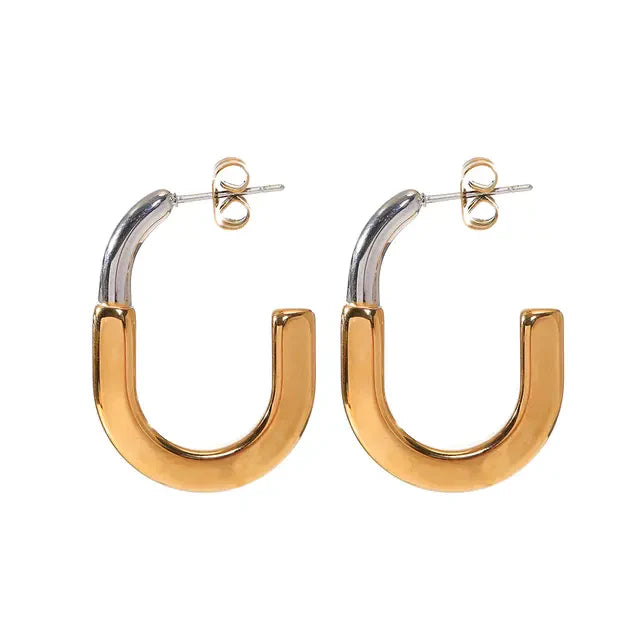 Unity Anti-tarnish Hoop Earrings