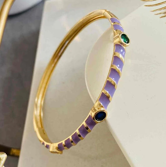 Purple Horizon Bracelet