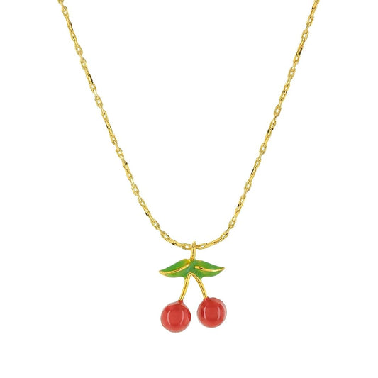 Cerise Anti-tarnish Necklace