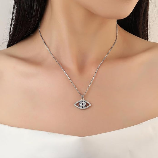 Evil Eye Spark Necklace