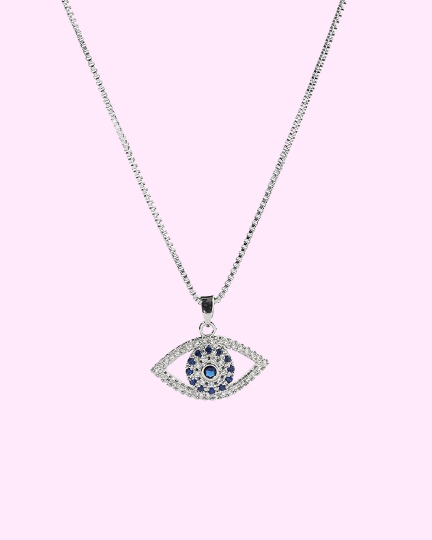 Evil Eye Spark Necklace