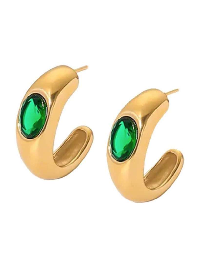 Gilded Ivy Anti-tarnish Earrings