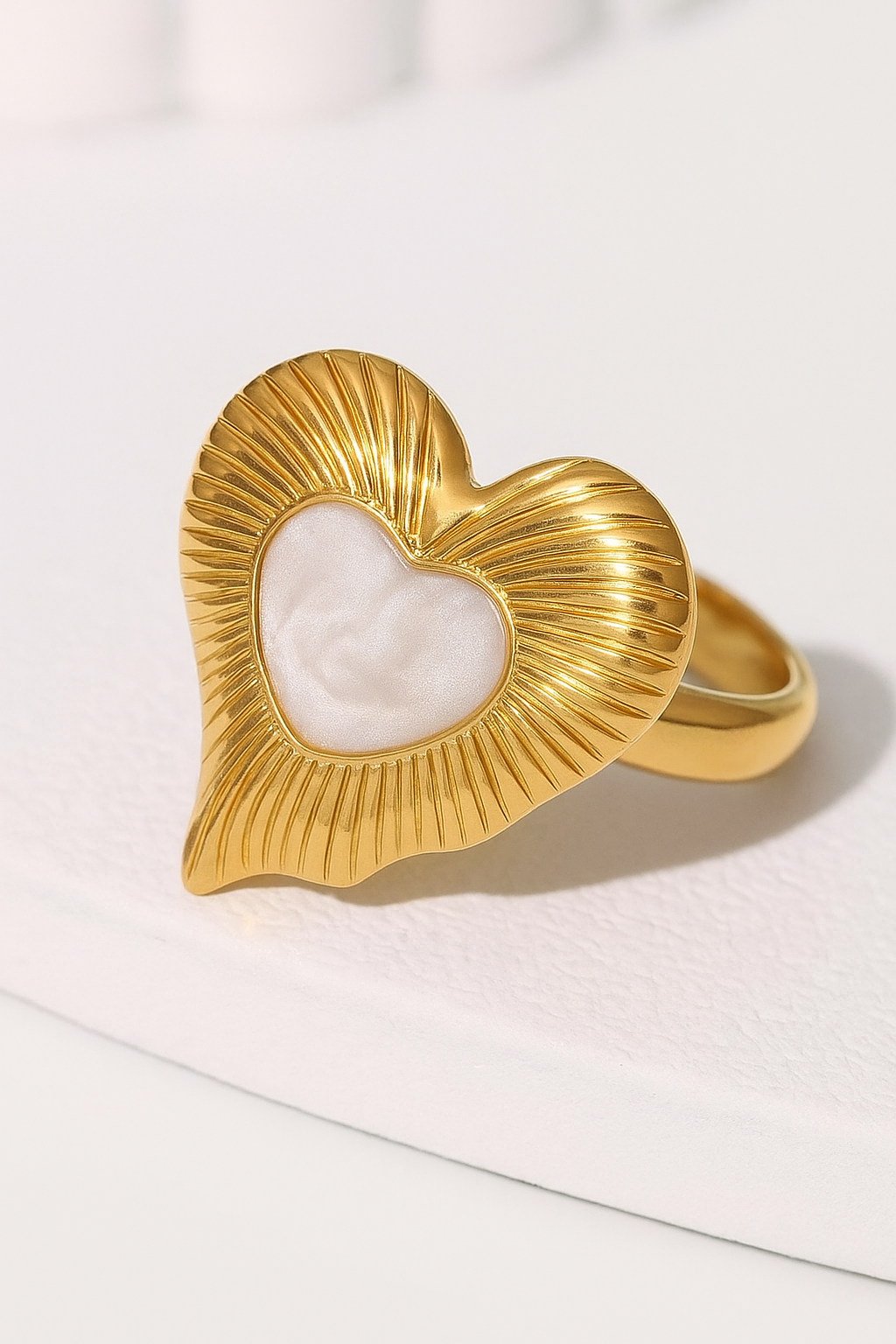 Louvey Pearl Anti-tarnish Ring