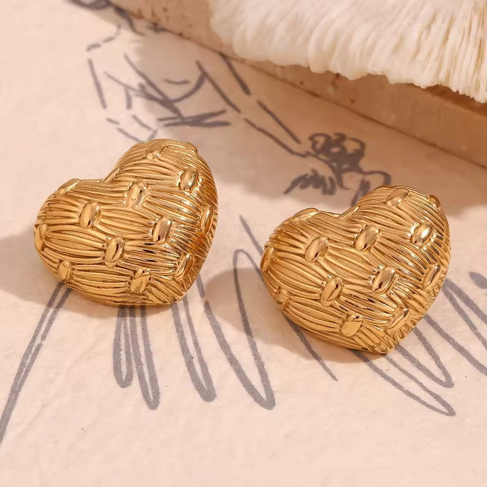 The Cupid Anti-tarnish Stud Earrings