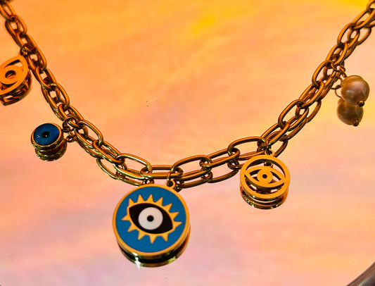Astra Charm Anti-Tarnish Necklace