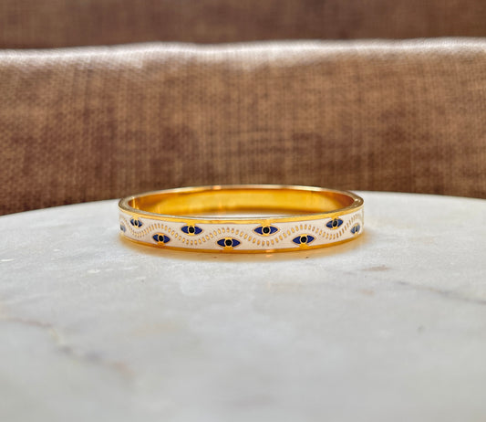 Aegis Evil-eye Bangle Bracelet