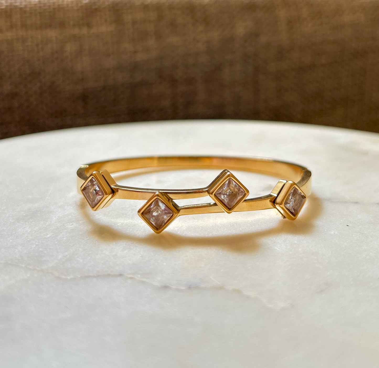 Lyra Anti-tarnish Bangle Bracelet
