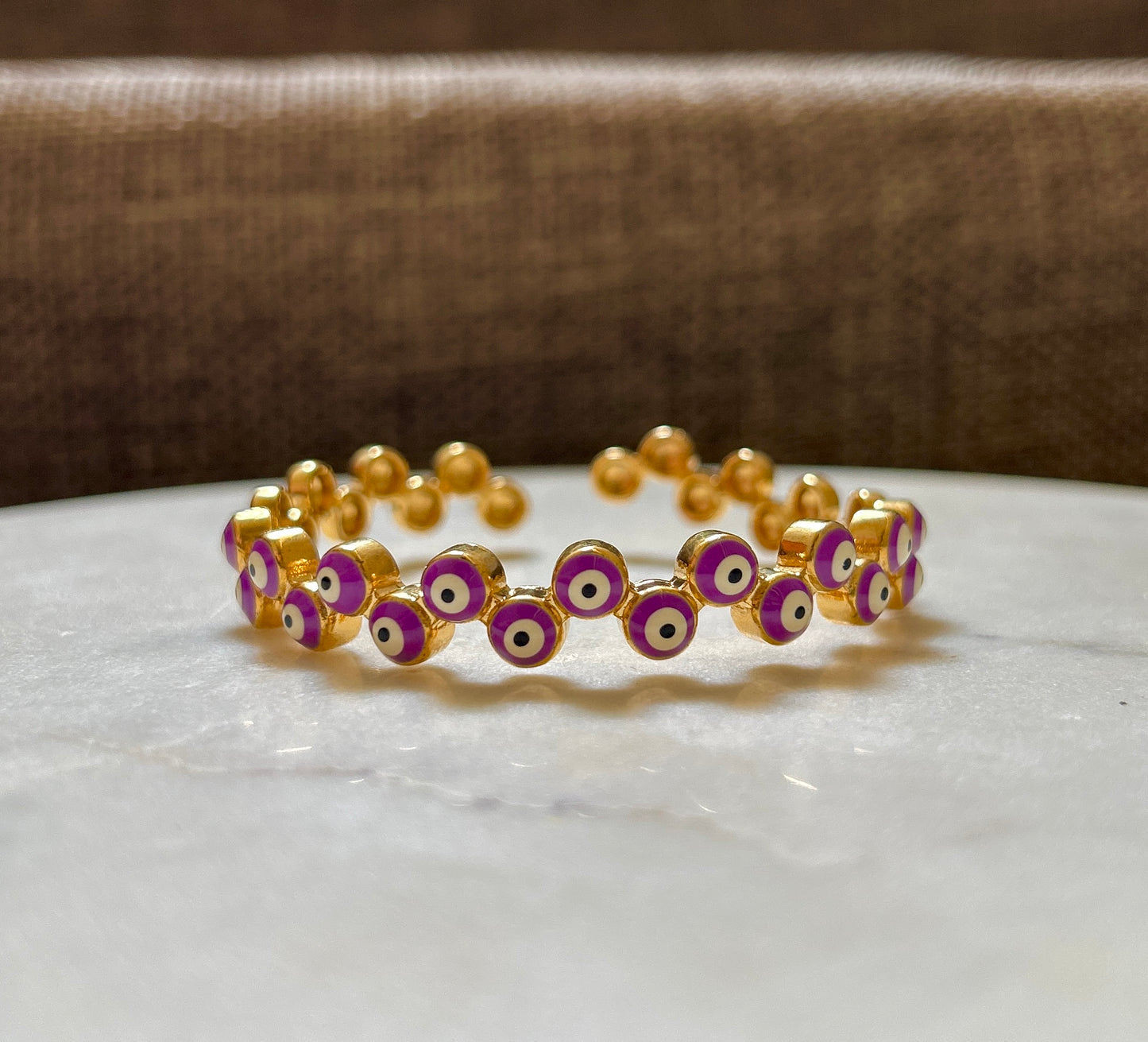 Viola Anti-Tarnish Cuff Bracelet