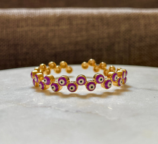 Viola Anti-Tarnish Cuff Bracelet
