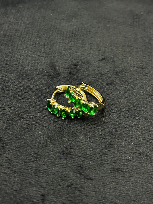 Cascade Emerald Earrings