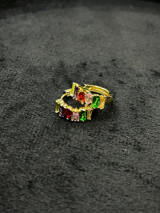 Cascade rainbow Earrings