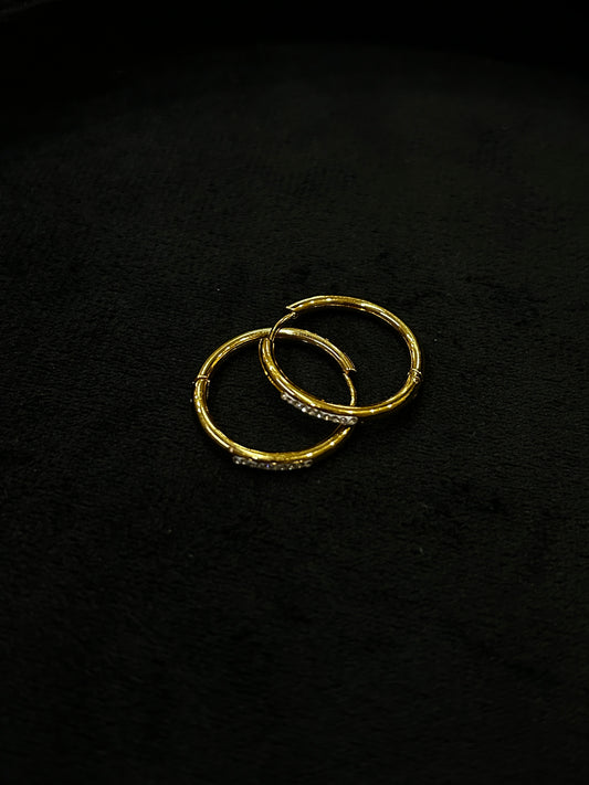 Vesper Gold Hoop Earrings