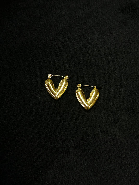 Amor Hoop Earrings