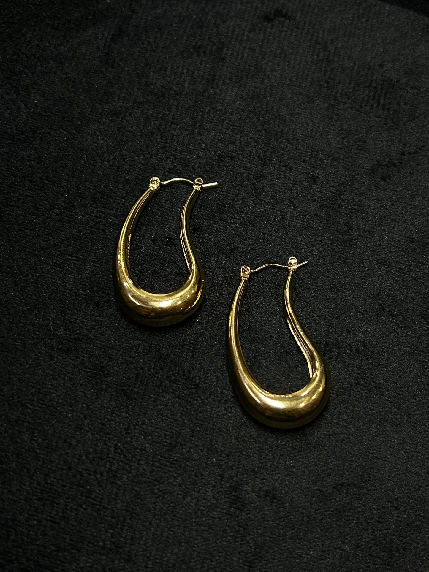 Curvy Anti-tarnish Earrings