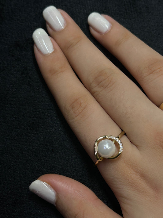 Diana Pearl Anti-tarnish Ring