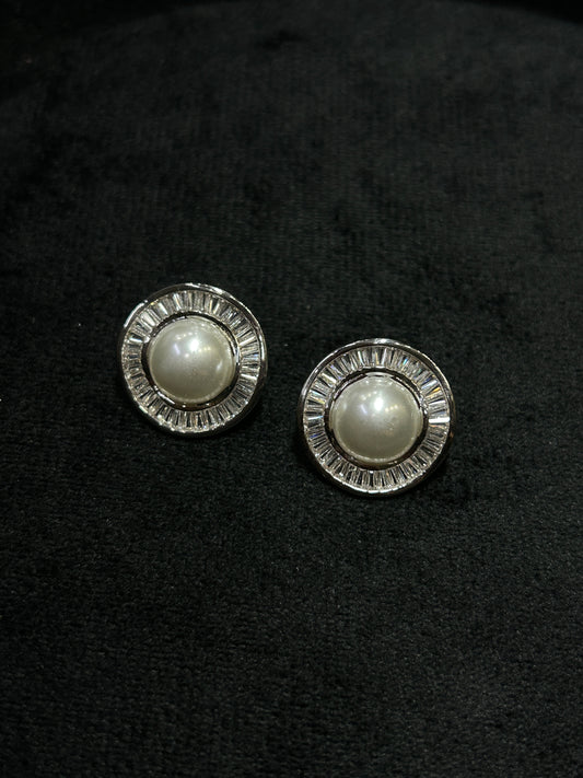 Solstice Pearl Anti-tarnish Earrings
