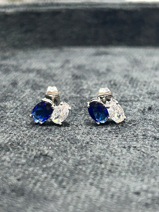 Sapphire Stud Earrings