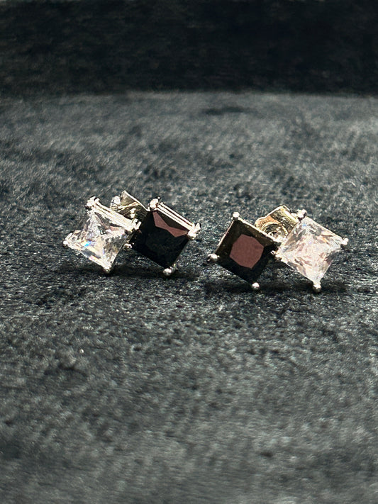 Midnight Spark Stud Earrings