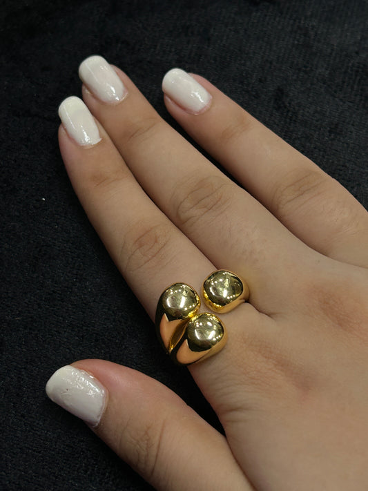 Trigold Anti-tarnish Ring