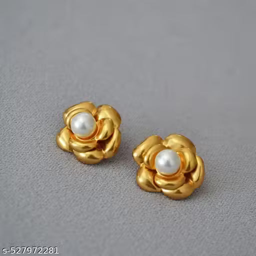 Blossom Pearl Anti-tarnish Earrings