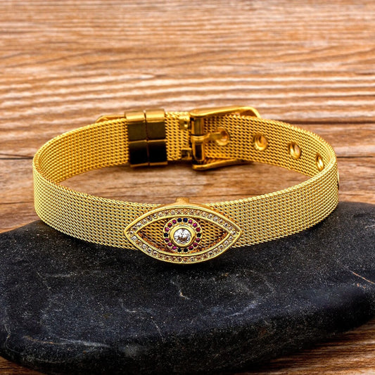 Gilded Guardian Anti-tarnish Belt Bracelet